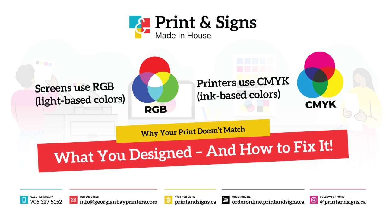 Why Your Print Doesn’t Match What You Designed – And How to Fix It